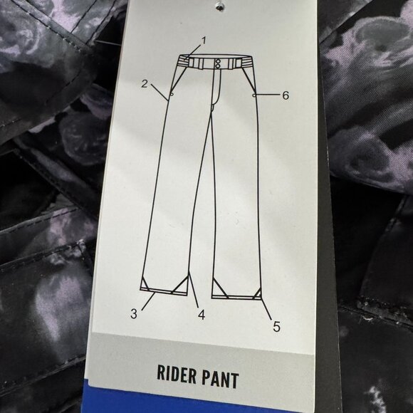 Snow Country Outerwear Rider Pant Womens 2XL Snow Ski Floral NWT PT-2666 - Picture 10 of 15